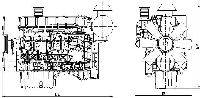 上柴發(fā)電機SC12E460D2技術(shù)參數(shù)